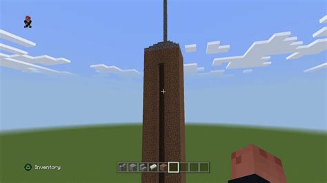 Minecraft Dirt Tower Youtube