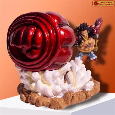 Anime One Piece Monkey D Luffy Gear 4th Kong Gun Ape Figure Statue Toy