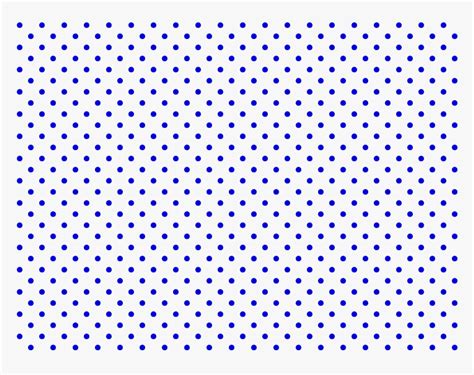 Clip Art Blue Dotted Background Blue Polka Dots Transparent