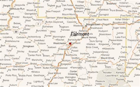 Fairmont Location Guide