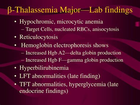 Ppt The Thalassemias Powerpoint Presentation Free Download Id235004