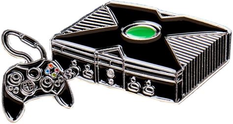 Official Exclusive Microsoft X Box Games Console Pin Badge