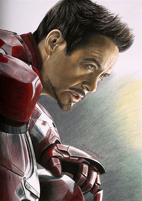 Tony Stark By Joanna Vu On Deviantart