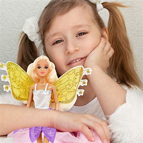 Fairy Princess Doll Butterfly Rainbow Fairy Tale Fashion Doll With