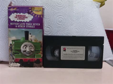 Thomas And Friends Better Late Than Never Vhs Picclick
