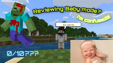 Reviewing Baby Mod In Minecraft Pe 116 ~bedrock Edition~ Youtube