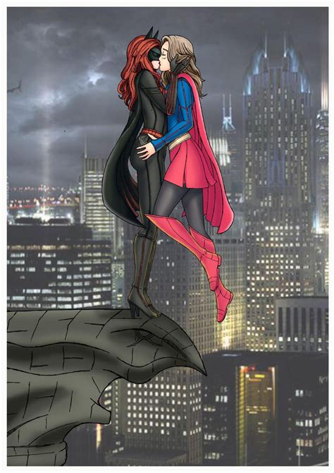 Batwoman And Supergirl Cw Elseworlds By Millyart On Deviantart
