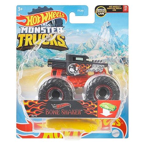Mattel Hot Wheels Monster Trucks Bone Shaker Gwk