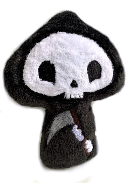 Grim Reaper Reaper Plushie Stuffed Grim Reaper Toy Etsy