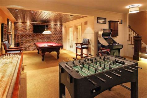 Awesome Home Game Rooms 22 Photos Suburban Men Well Decorated