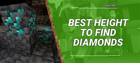 Best Height To Find Diamonds In Minecraft