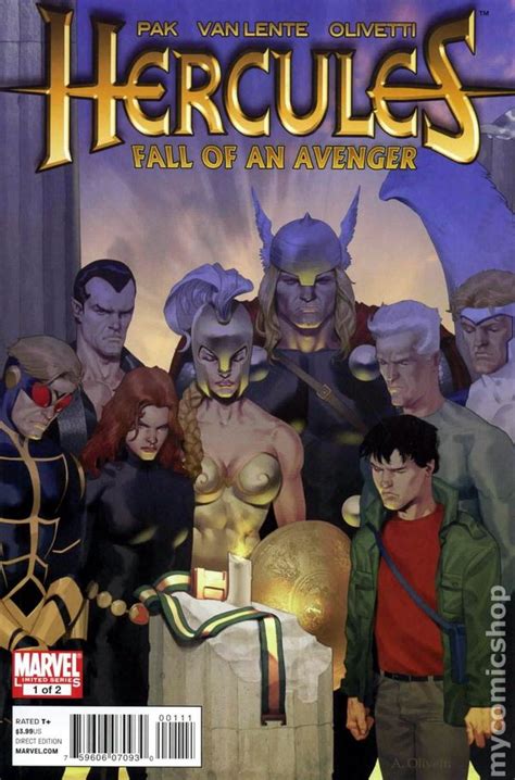 Hercules Fall Of An Avenger 2010 Marvel Comic Books
