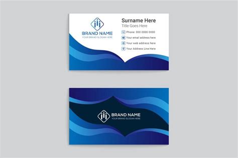 Premium Vector Modern And Creative Real Estate Business Card Template