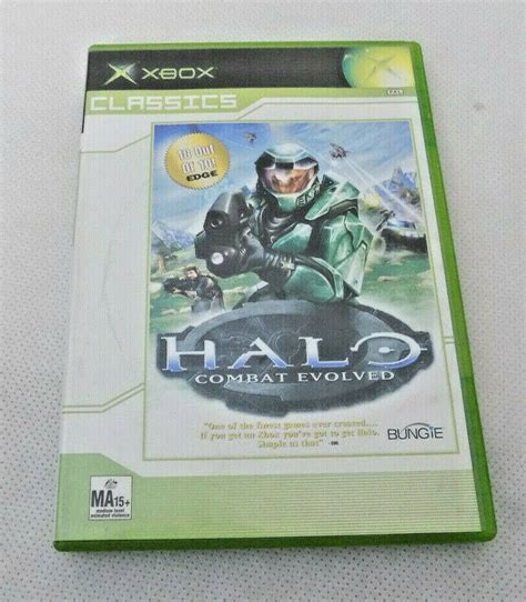 Mint Disc Xbox Original Halo 1 I First Game Combat Evolved Works On