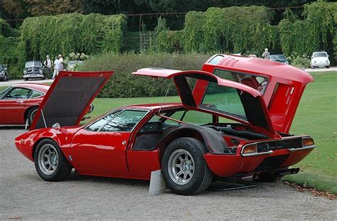 De Tomaso Mangusta With Open Gull Wing Deck Lids Exotic Sports Cars