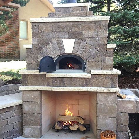 1 Chicago Brick Oven Cbo 500 Outdoor Wood Fired Pizza Oven Kit Pro