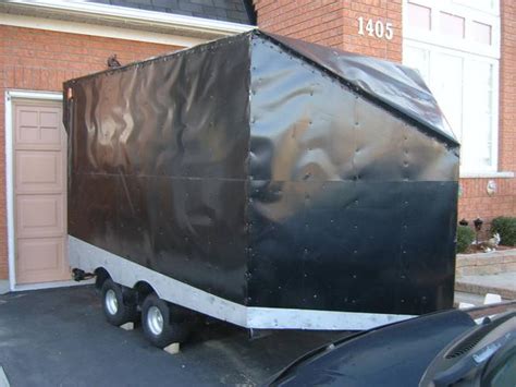 6x12 Insolated 2 Tone Custom Homemade Cargo Trailer For Sale In Oshawa