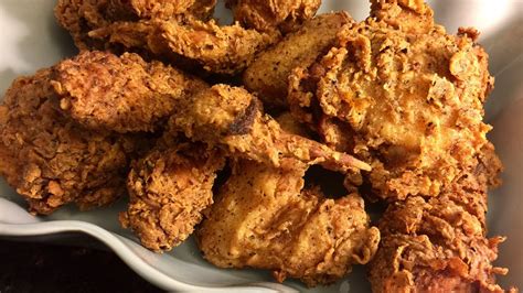 chicken fried cooking