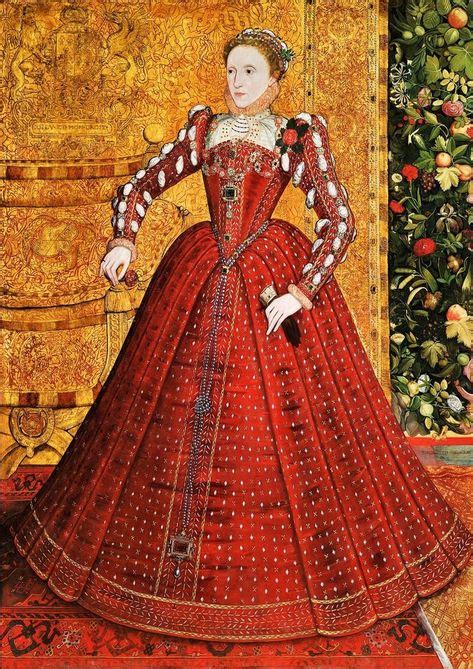 C 1563 Königin Elizabeth I 1533 1603 Das Hampden Porträt Von Steven Van