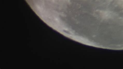 Lua Pelo Telescópio Moon Through Telescope Youtube