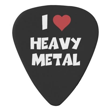 i love heavy metal guitar pick zazzle heavy metal guitar heavy metal heavy metal rock