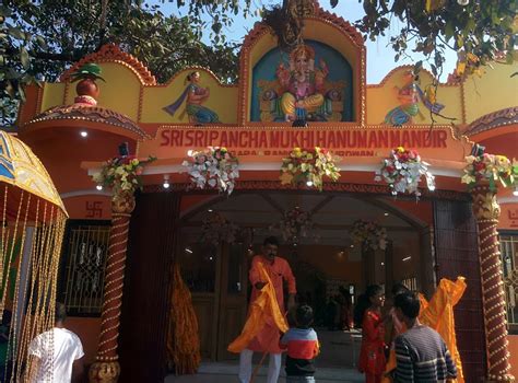 Panchmukhi Hanuman Temple In The City Raniganj