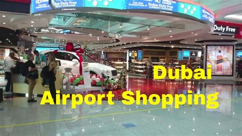 Dubai Airport Terminal 3 Departure And Duty Free Shopping Youtube