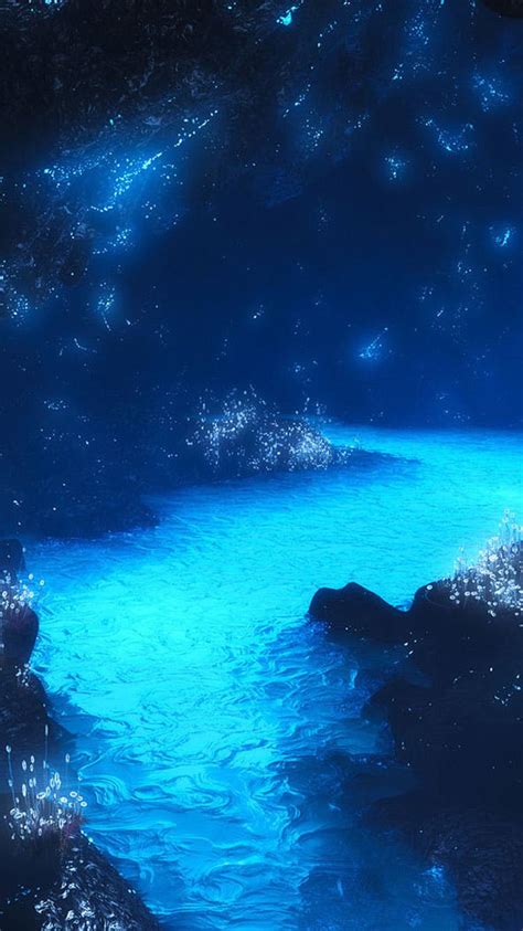 Blue Water Phone Wallpapers Wallpaper Cave