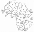 African countries and capitals map Diagram | Quizlet