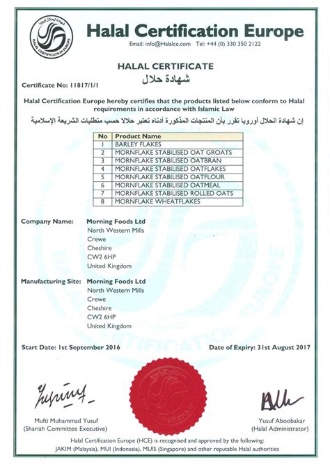 Jakim Halal Certified Body Especially Halal Food Certification Is A