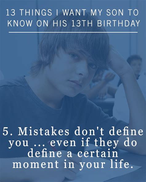 13 Things I Want My Son To Know On His 13th Birthday 13th Birthday