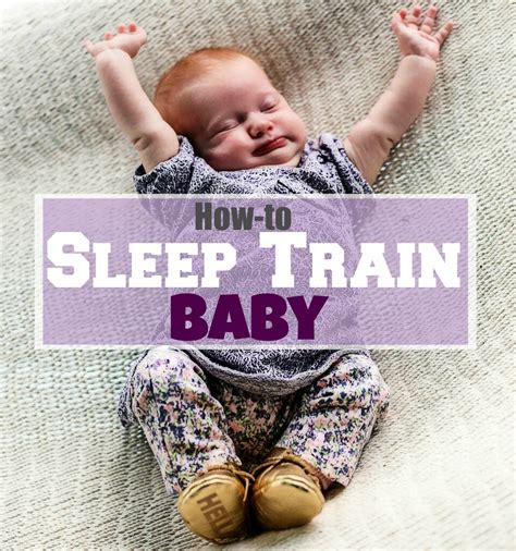 How To Sleep Train Baby Happily Hughes