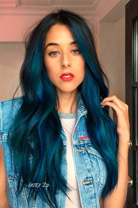 24 Fairy Blue Ombre Hair For Beautiful Girls