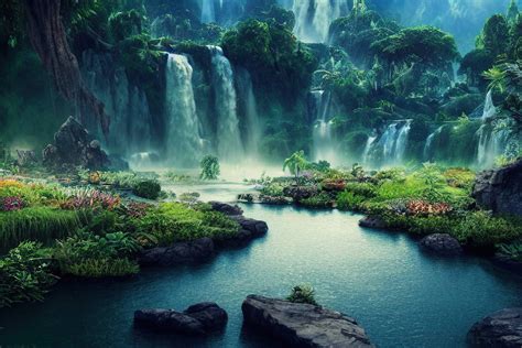 Magic Waterfalls