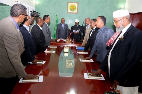 The list, first announced last friday (may 18). Somaliland: High Court swears in 31 Cabinet Ministers ...