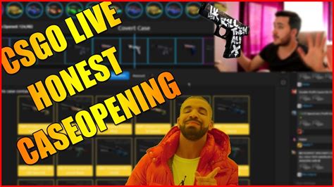 Csgo Live Honest Caseopening Youtube