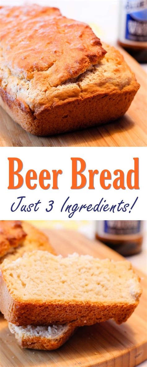 Dairy Free Beer Bread Recipe With Just 3 Ingredients Naturally Vegan