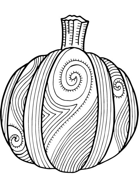 Free Printable Pumpkin Coloring Pages For Kids