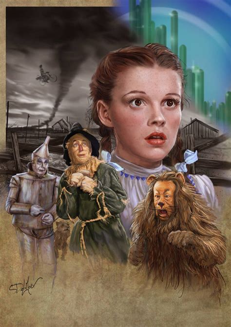 Wizard Of Oz By Stevedelamare On Deviantart Wizard Of Oz Movie Art