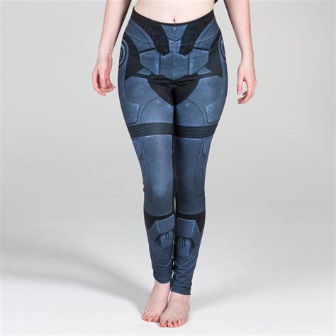 Commander Shepard Leggings Moda Futurista Moda