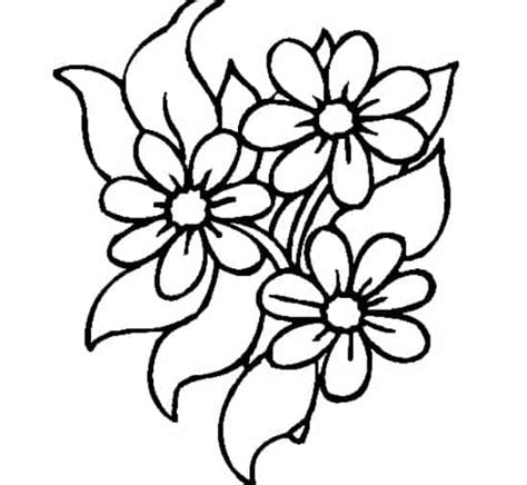 gambar lukisan corak batik bunga simple gambar motif batik bunga