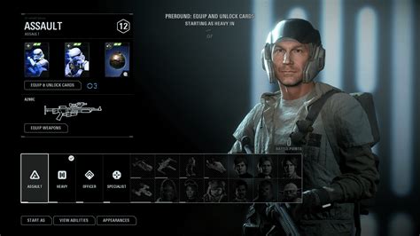 Character Selection Star Wars Battlefront Ii Interface In Game