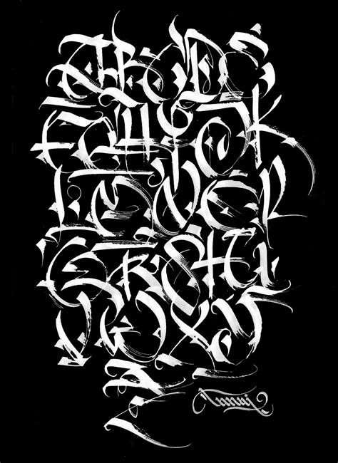 Calligraphy Tanai On Behance