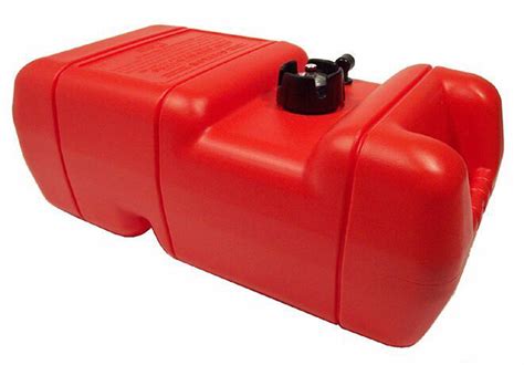 22 Litre Outboard Fuel Tank With Gauge Boat Marine Petrol Portable