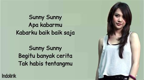 Bunga Citra Lestari Cinta Pertama Sunny Lirik Lagu Indonesia