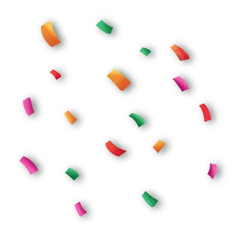 Floating Confetti Confetti Clipart Color Square Png Transparent