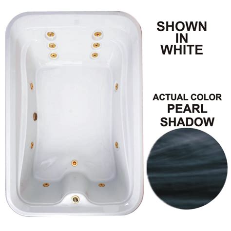 Use this whirlpool only for its intended use as described in this manual. Watertech Whirlpool Baths Elite 72-in Pearl Shadow with ...