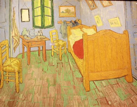 Vincent Van Gogh The Bedroom At The Art Institute Chicago Vincent