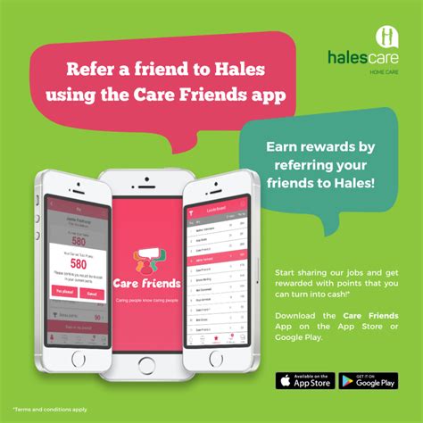 Care Friends The Carer Referral App Hales Care Hales Care