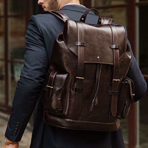 Fits To Every Adventure 1926montblancheritage Backpack Large Has Suit Friendly Leather
